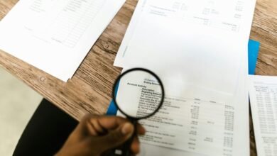 account data review pre adac numbers listed