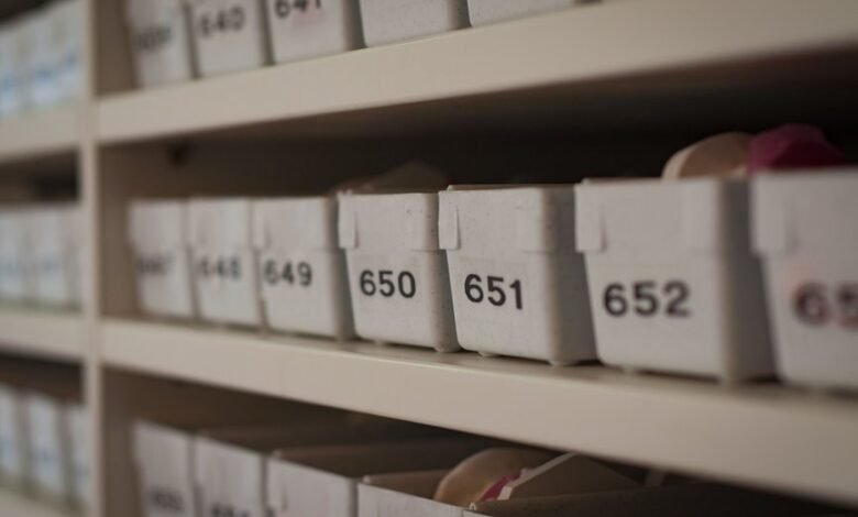 access number registry archives for multiple entries